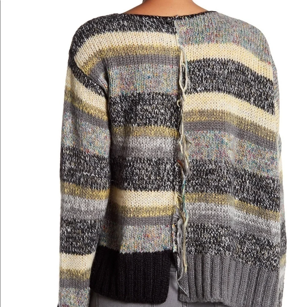 Zadig & Voltaire Jemma Striped Knit Sweater